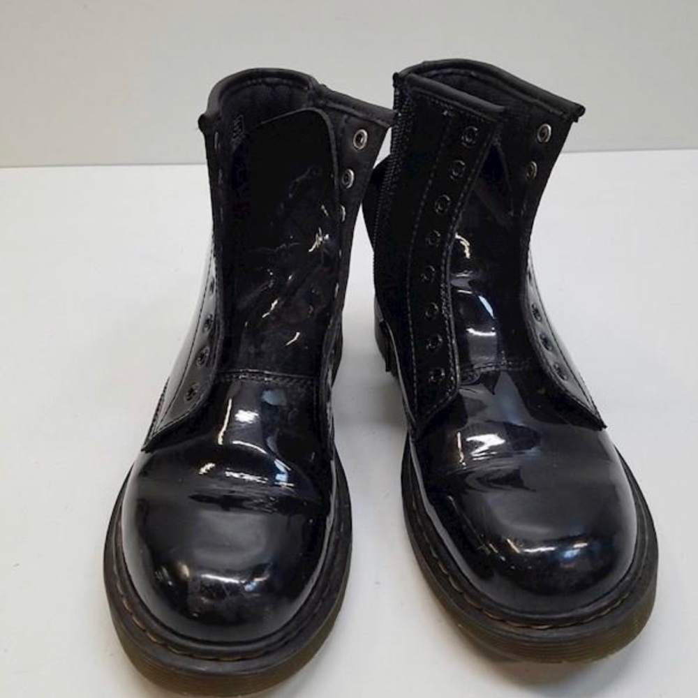 Dr Marten 1460 patent Black leather size 5